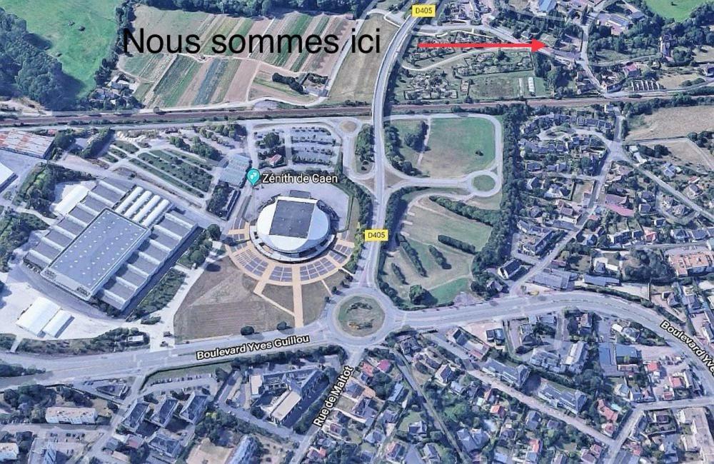 Le Noe Villa Caen Exterior photo